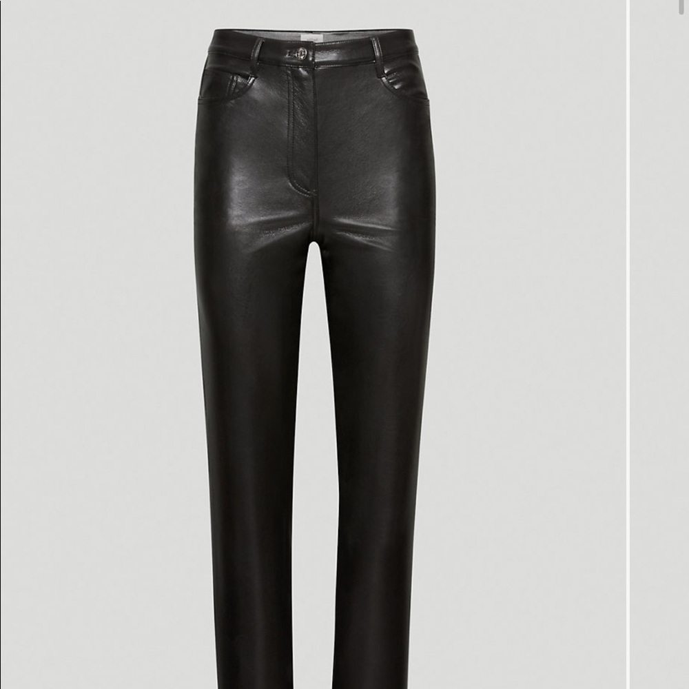 Aritzia melina leather pants